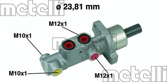 Тормозной цилиндр главный Metelli для Citroen Berlingo I 1998-2002. Артикул 05-0631