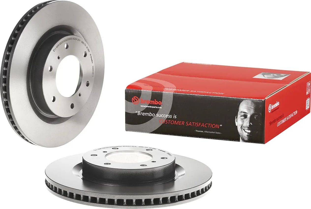 Тормозной диск Brembo PRIME LINE - UV Coated. Артикул 09.B636.11