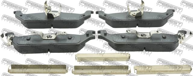 Тормозные колодки Febest задние для Ford F-150 XI 2003-2008. Артикул 2101-F150R