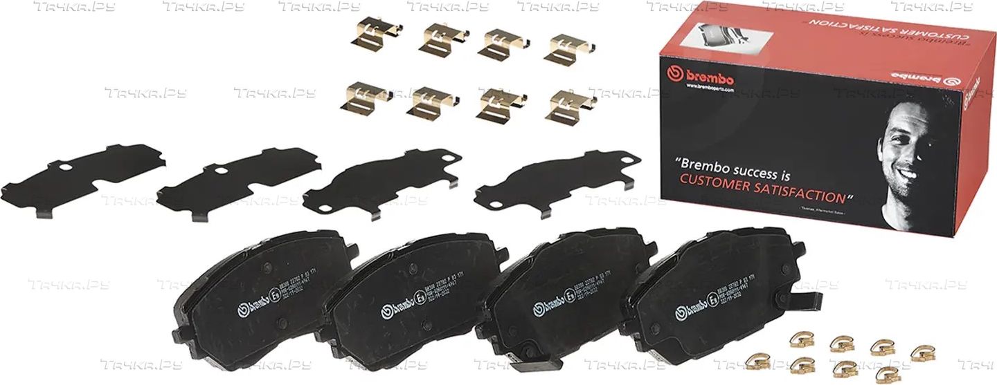 Тормозные колодки Brembo PRIME LINE передние для Toyota Corolla E210 2019-2026. Артикул P 83 171