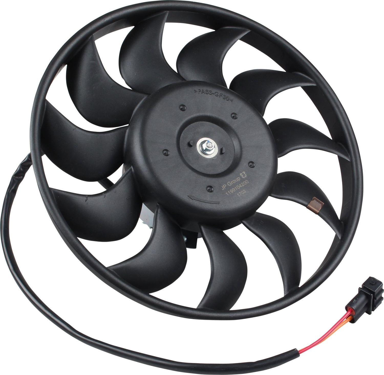 Вентилятор радиатора двигателя JP Group. Артикул 1199104200