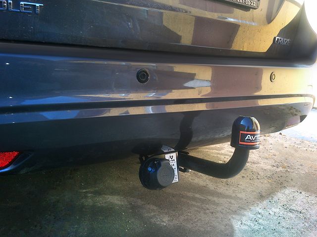 Фаркоп AvtoS для Chevrolet Cruze I седан 2009-2015. Артикул CV 08