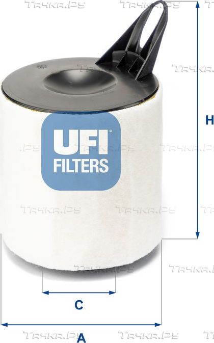 Воздушный фильтр UFI для BMW 1 I (E81/E82/E87/E88) 2004-2012. Артикул 27.595.00