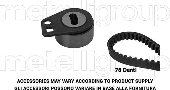 Ремень ГРМ с роликами (комплект) Graf для Honda Accord V 1996-1998. Артикул TP416