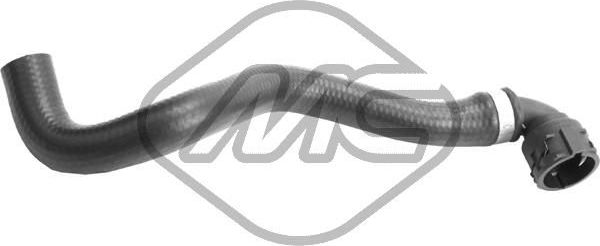 Патрубок радиатора (системы охлаждения) Metalcaucho для BMW X5 I (E53) 2003-2006. Артикул 99390