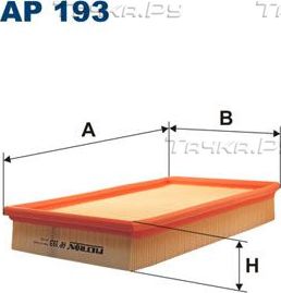 Воздушный фильтр Filtron. Артикул AP 193