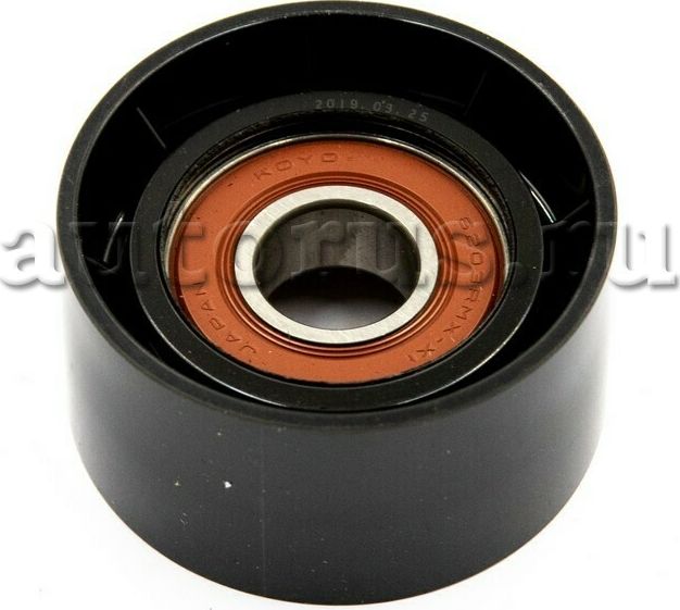 Натяжной ролик (натяжитель) приводного поликлинового ремня Renault. Артикул 8200947837