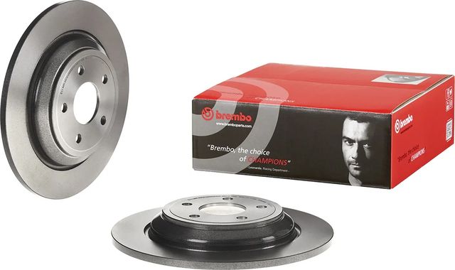 Тормозной диск Brembo PRIME LINE - UV Coated задний для Ford Focus IV 2018-2026. Артикул 08.D575.11