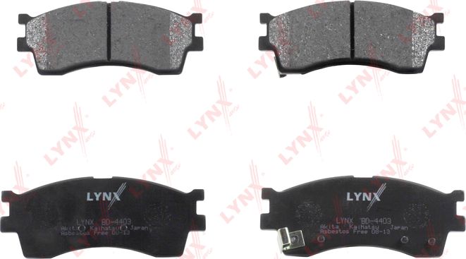 Тормозные колодки LYNXauto. Артикул BD-4403