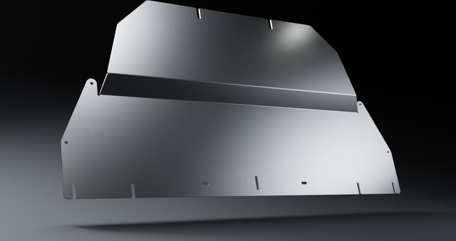 Защита алюминиевая ТСС (4 мм) для картера Audi A4 B9 2015-2026. Артикул ZKTCC00189