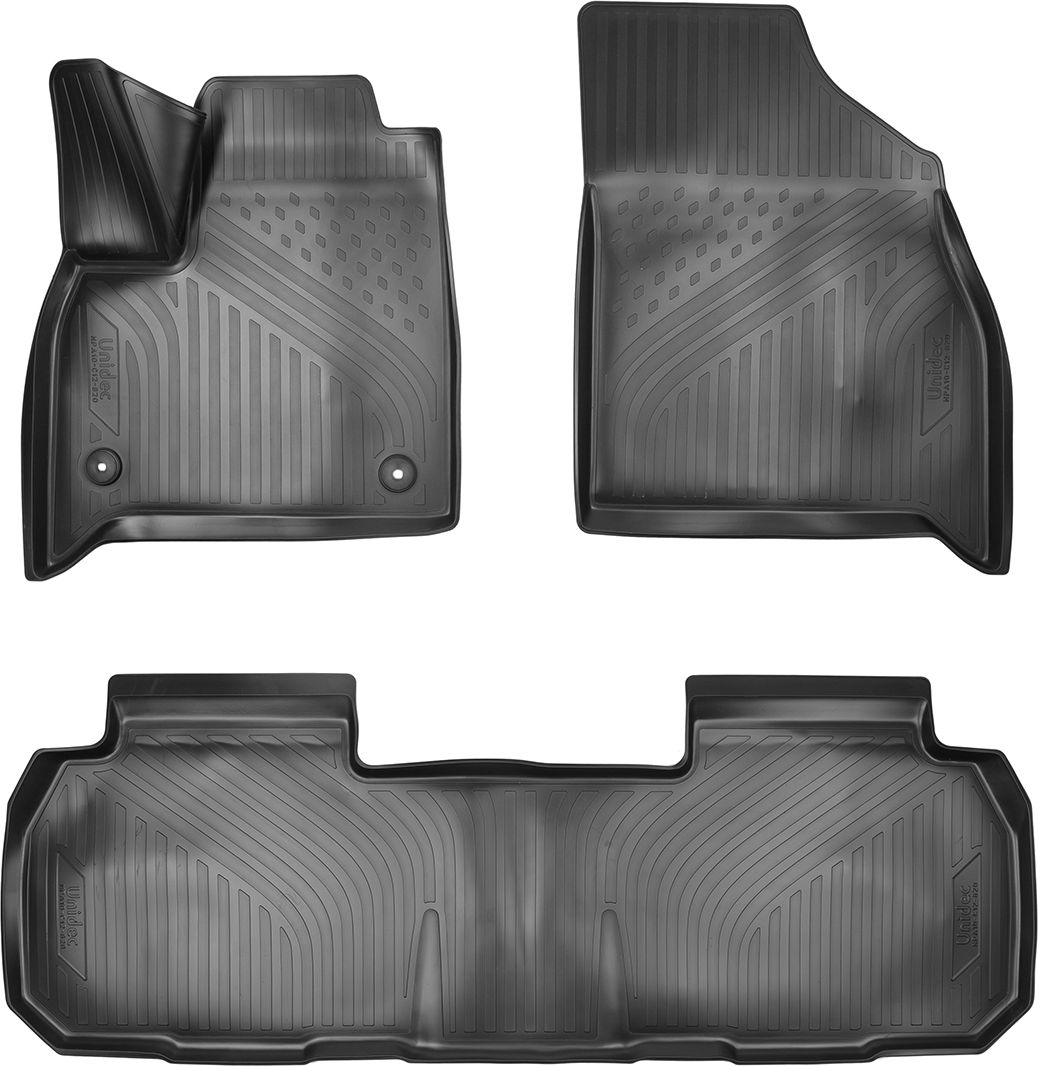 Коврики Норпласт 3D для салона Chevrolet Traverse II 2017-2026. Артикул NPA10-C12-820