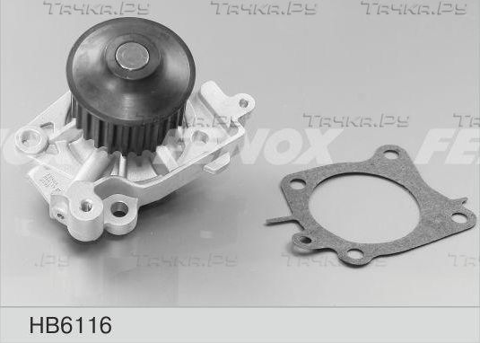 Помпа (водяной насос) Fenox для Volvo S40 I 1998-2003. Артикул HB6116