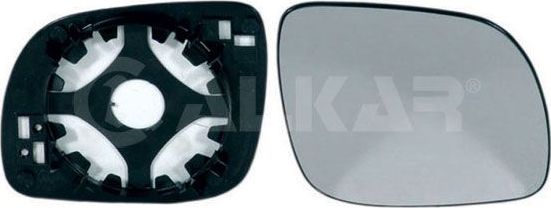 Зеркальное стекло бокового зеркала Alkar правое для Skoda Octavia Tour 1996-2010. Артикул 6430521