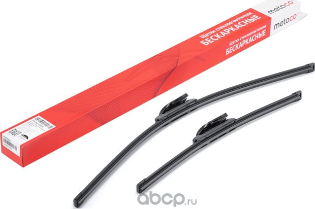 Щетки стеклоочистителя (к-кт) (Metaco). Артикул 9502066