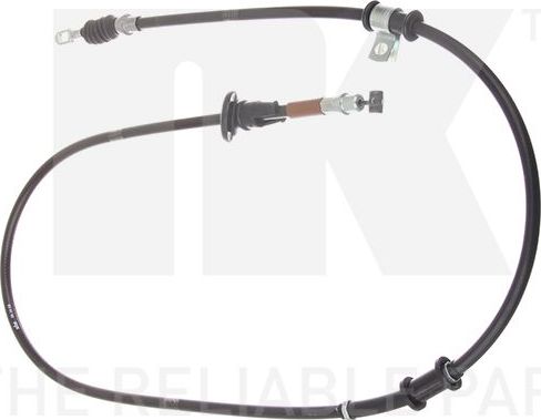 Трос ручника (тросик ручного тормоза) NK. Артикул 903008