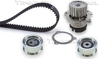 Помпа (водяной насос) с комплектом ремня ГРМ Gates PowerGrip® для ВАЗ 2112 1995-2005. Артикул KP55468XS