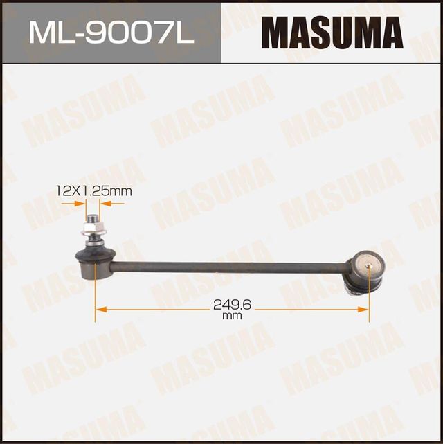 Стойка (тяга) стабилизатора Masuma. Артикул ML-9007L