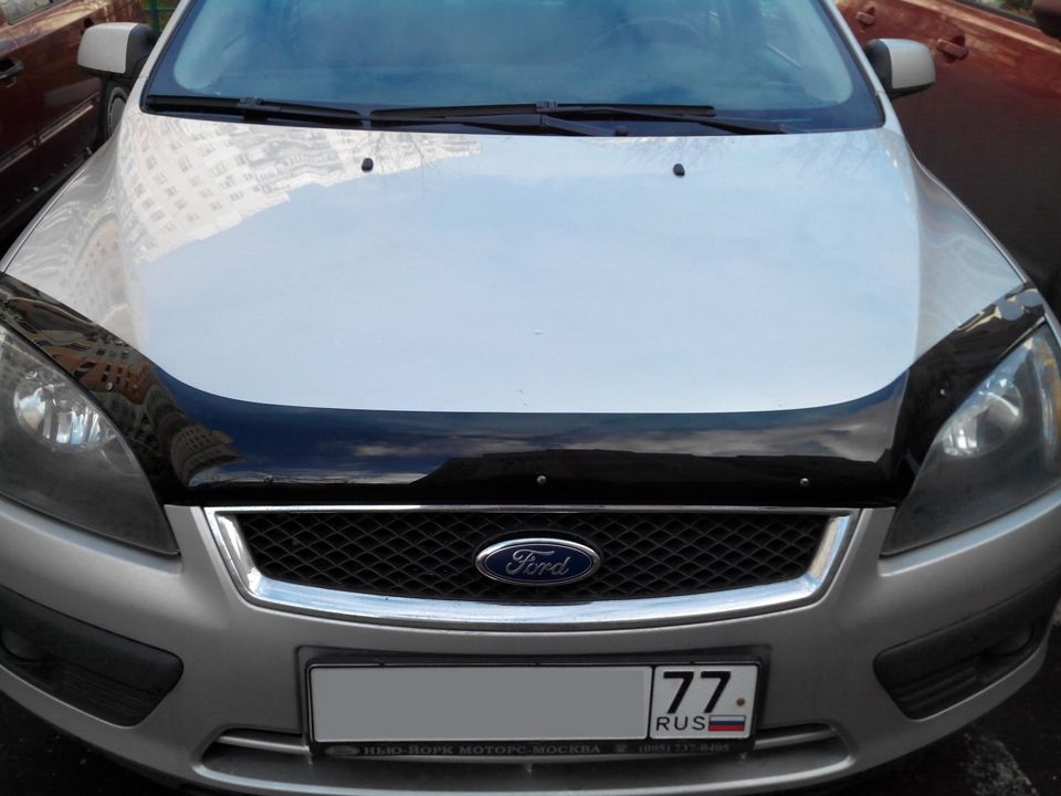Дефлектор Vip-Tuning для капота Ford Focus II 2004-2008. Артикул FR05