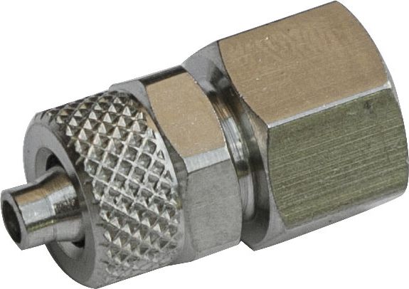 Штуцер Camozzi 1/8 (мама) под гибкую трубку. Артикул 1463 6/4-1/8