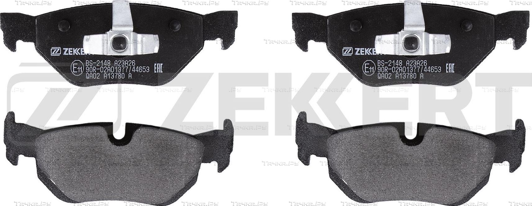 Тормозные колодки Zekkert задние для BMW 1 I (E81/E82/E87/E88) 2004-2012. Артикул BS-2148