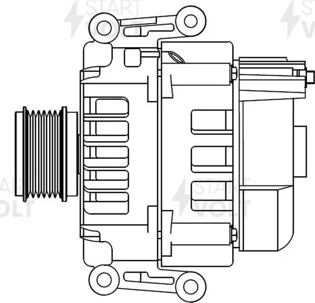 Генератор StartVOLT. Артикул LG 1702