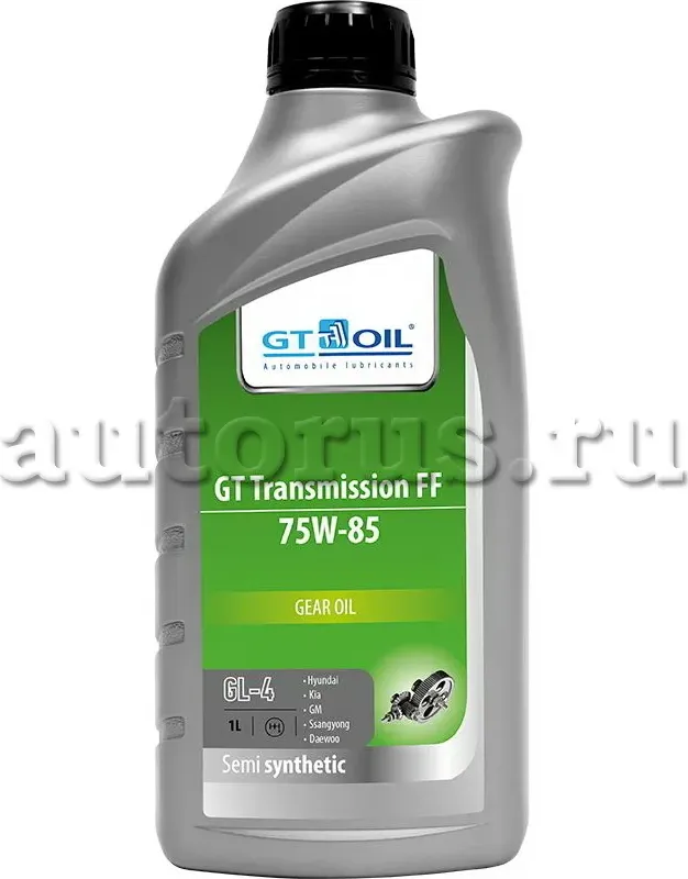 Масло транс. GT Transmission FF  SAE 75W-85  API GL-4  1 л (GT OIL) GT OIL. Артикул 8809059407790