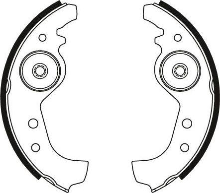 Тормозные колодки TRW. Артикул GS8160