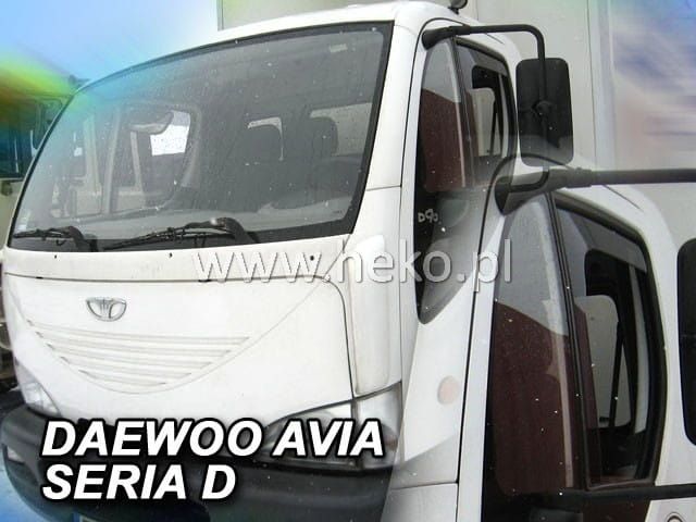 Дефлекторы Heko для окон Daewoo Avia Seria D 1998-2005. Артикул 21419