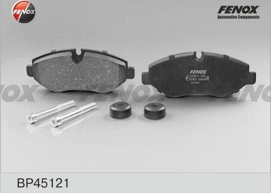Тормозные колодки Fenox. Артикул BP45121