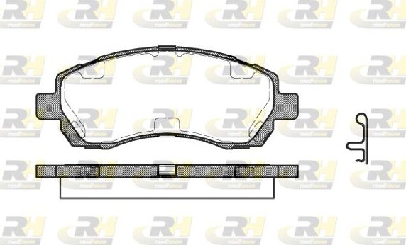 Тормозные колодки RoadHouse. Артикул 2647.02