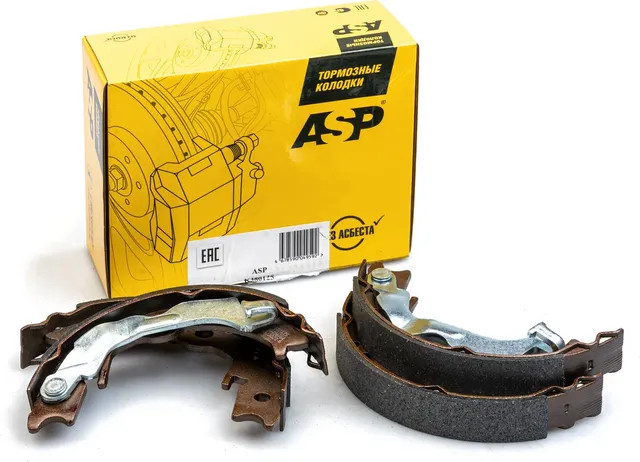 Задние тормозные колодки для а/м Chevrolet Lacetti/Epica/Evanda (ASP). Артикул K380125