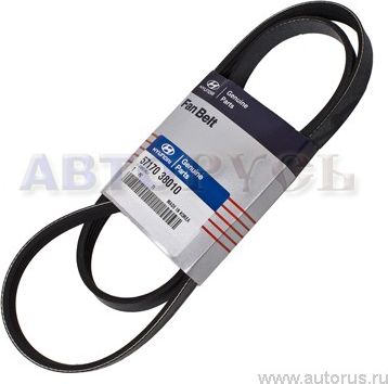 Приводной ремень поликлиновой Hyundai / KIA. Артикул 5717038010