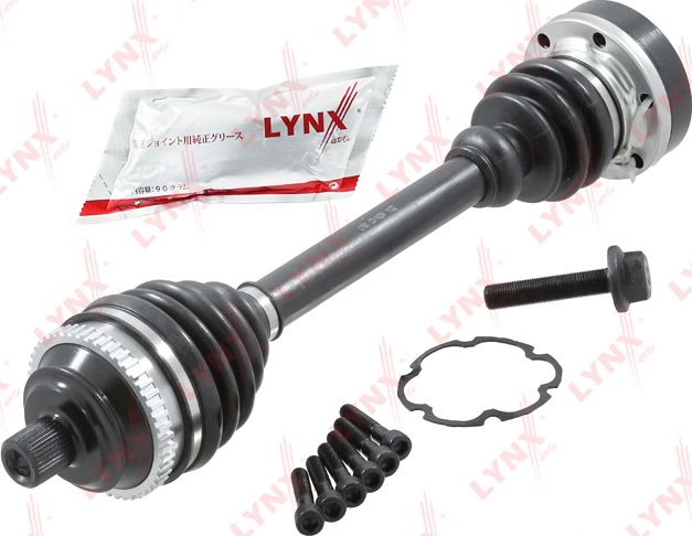 Полуось (привод в сборе, приводной вал) LYNXauto передняя левая для Volkswagen Transporter T4 1990-2003. Артикул CD-1425A