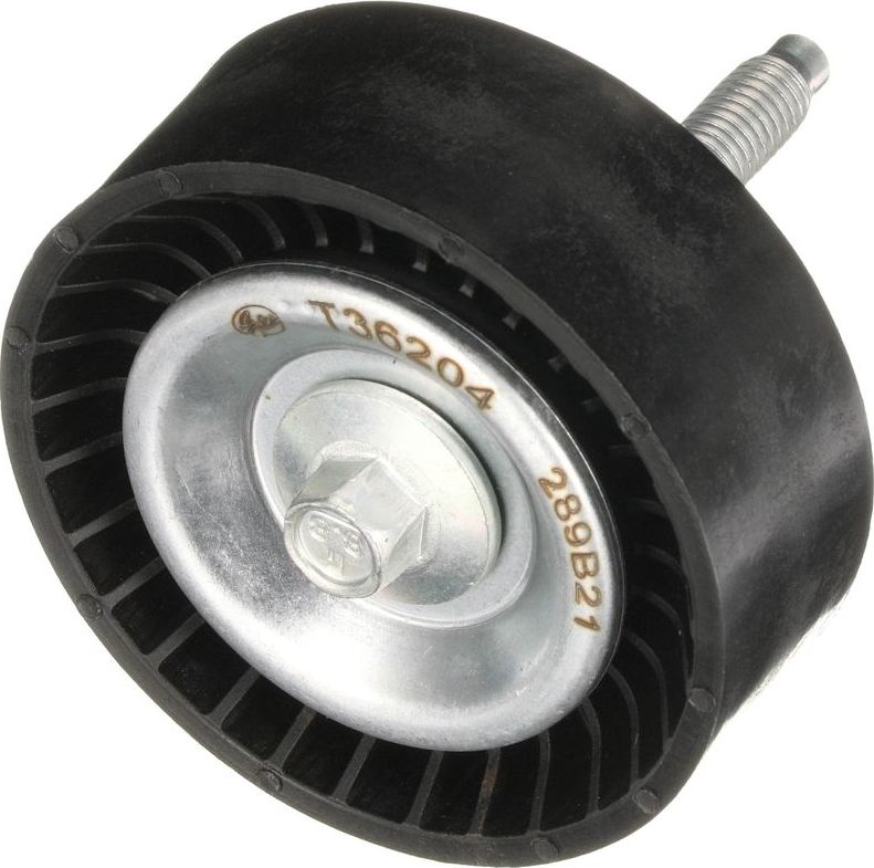 Направляющий (ведущий) ролик приводного поликлинового ремня Gates (полимерный материал). Артикул T36204