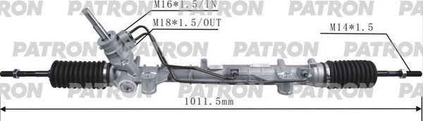 Рулевая рейка Patron для Dacia Logan II 2007-2026. Артикул PSG3192
