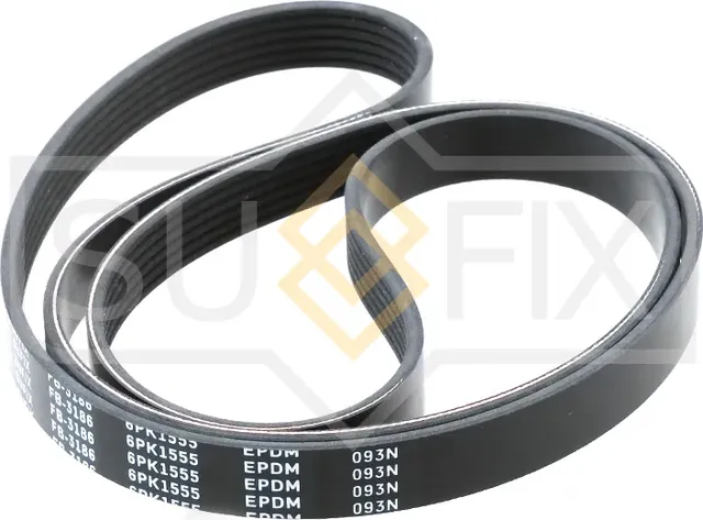 Ремень поликлиновый 6PK1555 (Sufix). Артикул FB-3186