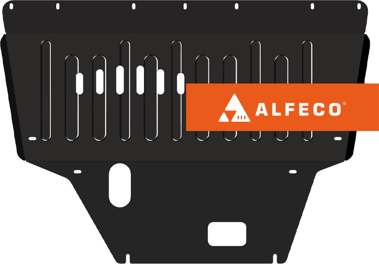Защита Alfeco для картера и МКПП Alfa Romeo Giulietta III 2010-2026. Артикул ALF.42.02