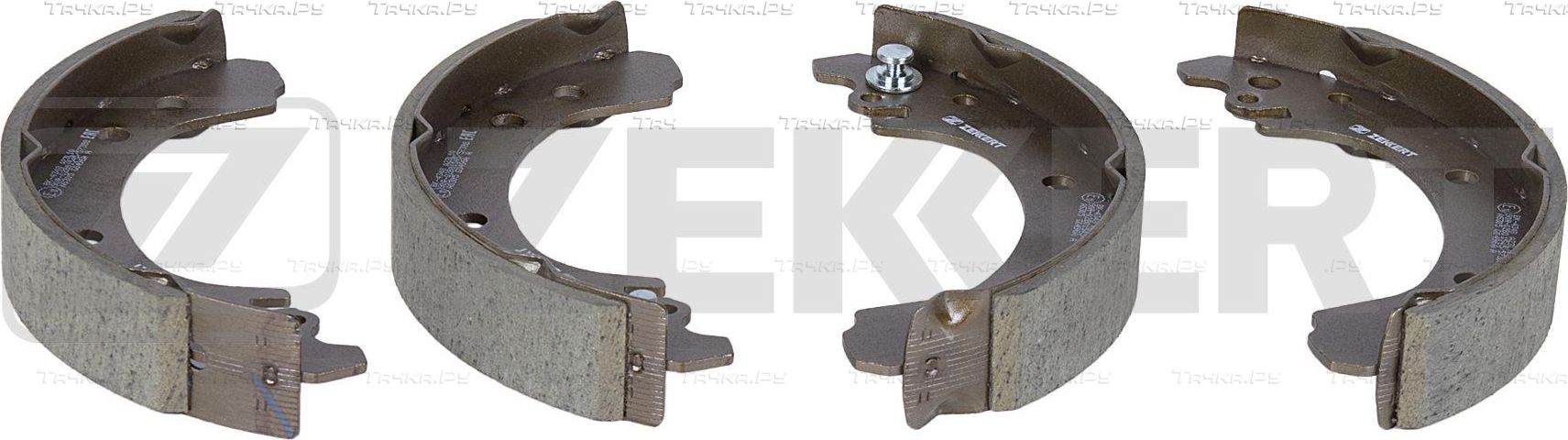 Тормозные колодки Zekkert задние для Toyota Matrix I (E130) 2002-2007. Артикул BK-4348