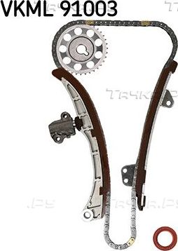 Цепь ГРМ SKF для Toyota Yaris Verso 2000-2004. Артикул VKML 91003