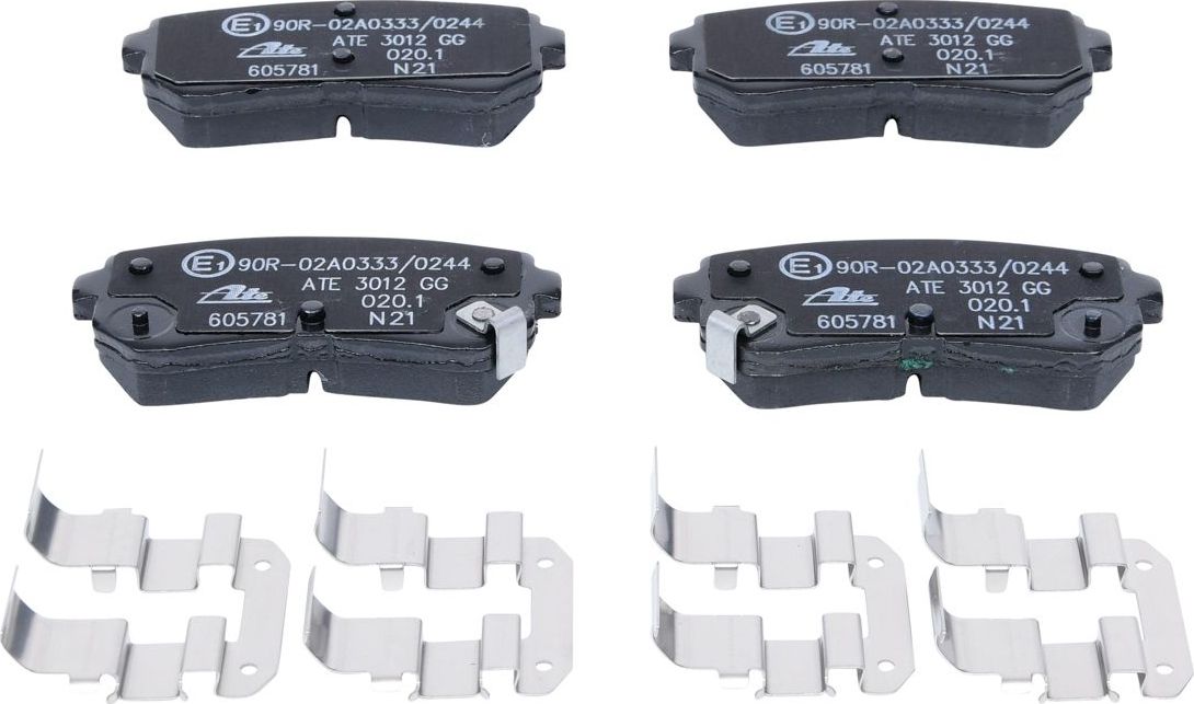 Тормозные колодки ATE. Артикул 13.0460-5781.2