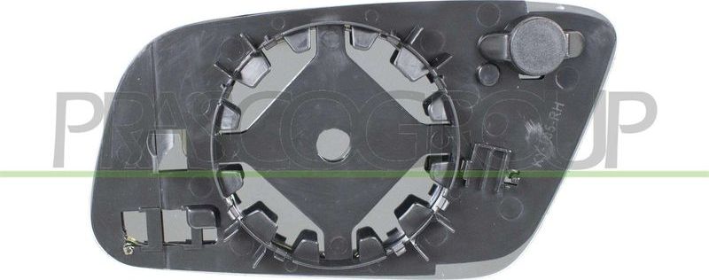 Зеркальное стекло бокового зеркала Prasco правое для Audi A6 II (C5) 1997-2005. Артикул AD0337503