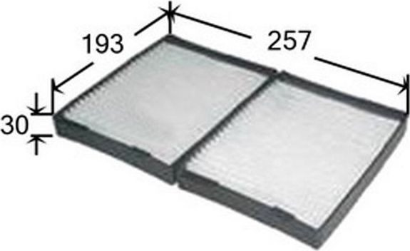 Салонный фильтр JS Asakashi. Артикул AC0004SET