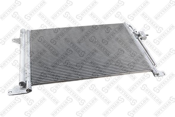 Радиатор кондиционера (конденсатор) Stellox для IVECO Trakker 2005-2012. Артикул 87-39114-SX