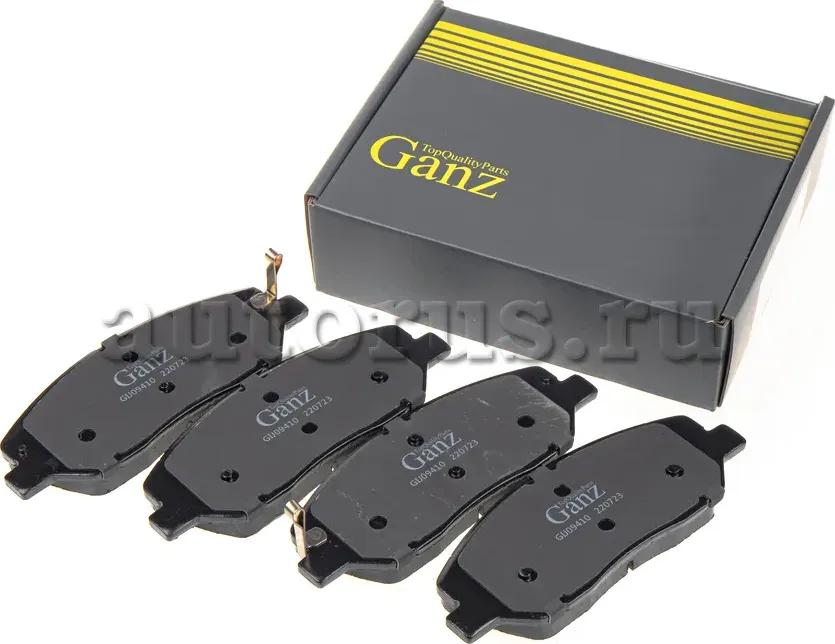 Колодки передние (Ganz). Артикул GIJ09410