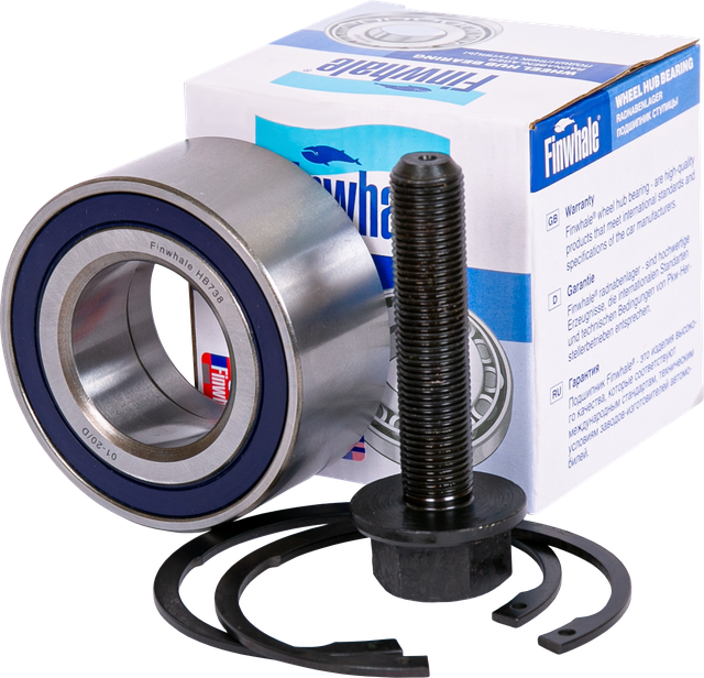 Ступичный подшипник (комплект) Finwhale передний для Audi Cabriolet 1991-2000. Артикул HB738