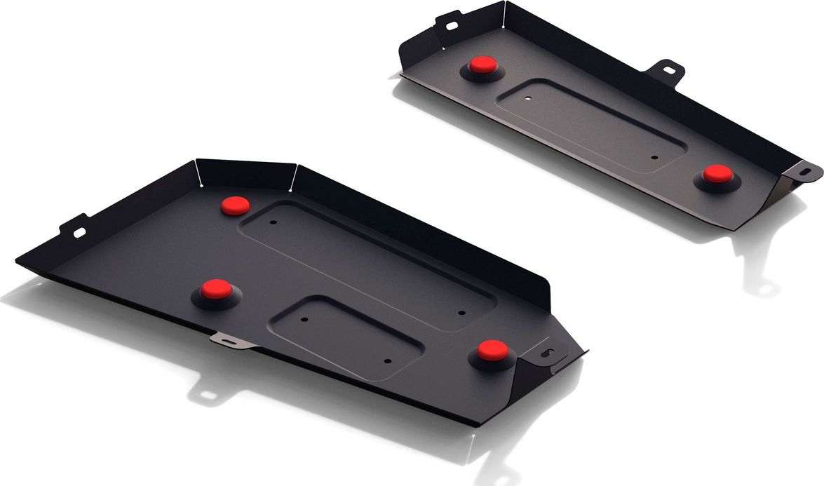 Защита АвтоБРОНЯ для топливного бака Haval H2 МКПП 4WD 2014-2021. Артикул 111.09402.1