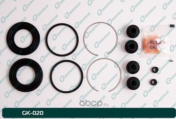 Ремкомплект тормозного суппорта (G-Brake). Артикул GK020