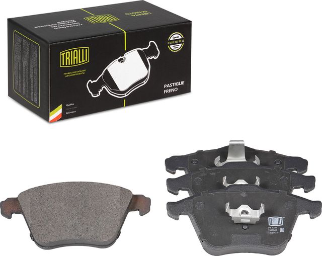 Тормозные колодки Trialli (Low-Metallic) передние для Saab 9-3 II 2002-2015. Артикул PF 4371