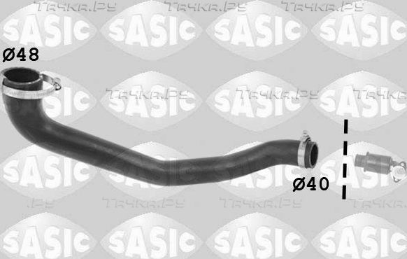 Патрубок интеркулера Sasic. Артикул 3336217