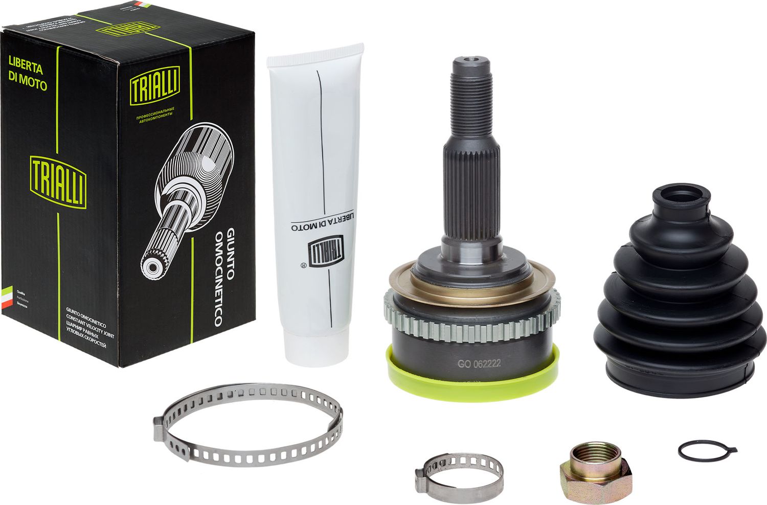 Шрус наружный (граната) Trialli. Артикул GO 062222